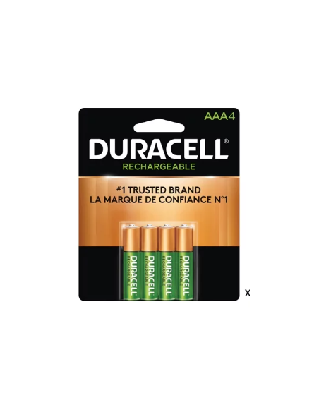 PILES RECHARGEABLES NIMH AAA HR03 1.2V (X4)