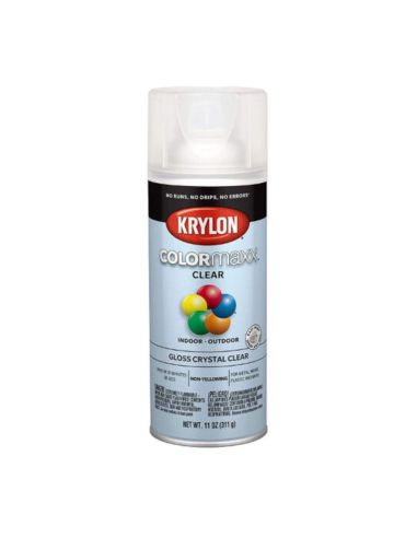 PEINTURE COLORMAXX GLOSS CRYSTAL TRANSPARENT 11 OZ