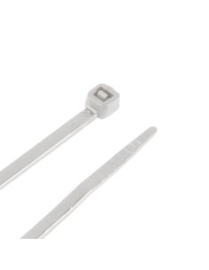 COLLIERS ATTACHES DE CABLES X100 BLANC