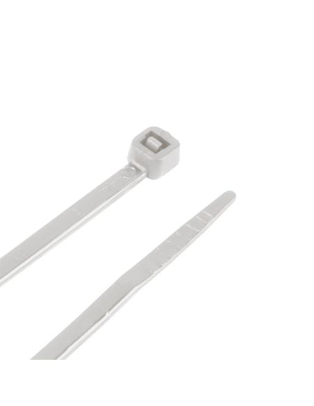COLLIERS ATTACHES DE CABLES X100 BLANC