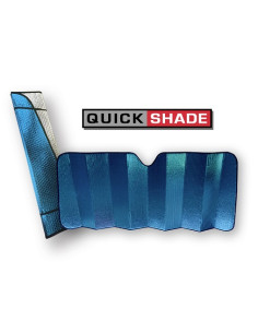 RIDEAU PARE SOLEIL UNIVERSAL 24'' X 58'' BLEU TURQUOISE