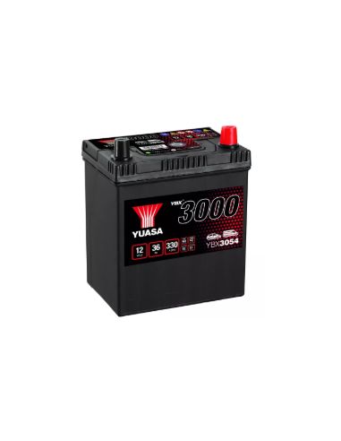 BATTERIE VOITURE 12V 36AH 330A B19 JIS 