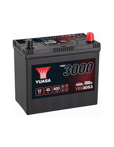 BATTERIE VOITURE 12V 45Ah 400A (EN) B24 JIS