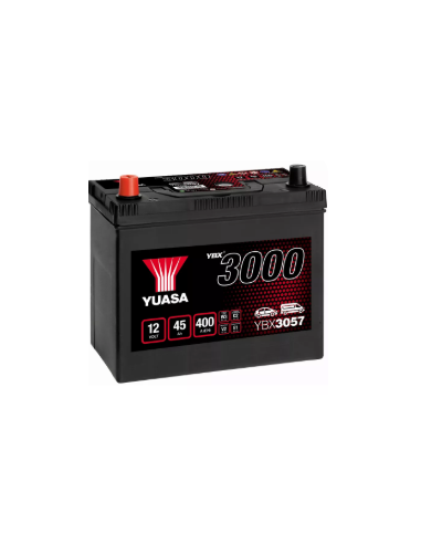 BATTERIE VOITURE 12V 45Ah 400A (EN) B24 JIS