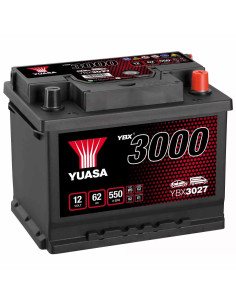 BATTERIE VOITURE 12V 62AH 550A (EN) L2 DIN