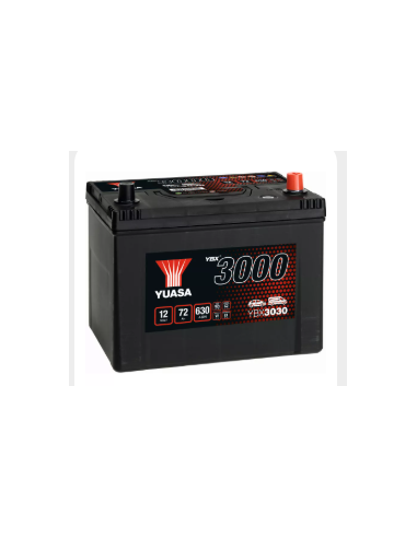BATTERIE VOITURE 12V 72Ah 570A (EN) D26 JIS