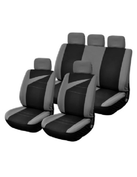 HOUSSE DE SIEGES 9 PIECES BOLT GRIS