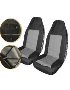 HOUSSE DE SIEGES 2 PIECES XL AVEC POCHETTE DE RANGEMENT