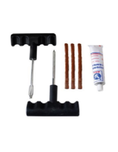 KIT DE REPARATION PNEU 6 PIECES
