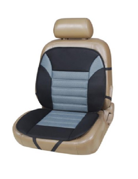 COUVRE SIEGE POLYEST GRIS SUEDINE