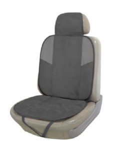 COUVRE SIEGE POLYEST NOIR SUEDINE