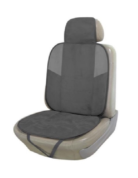 COUVRE SIEGE POLYEST NOIR SUEDINE