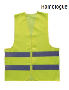 GILET DE SECURITE JAUNE XL