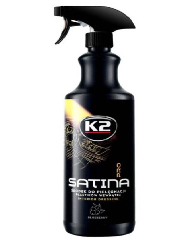 NETTOYANT PLASTIQUE SATINA BLUEBERRY SPRAY 1L