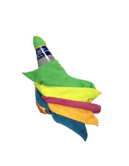 LOT DE 5 MICROFIBRES