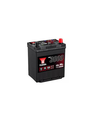 BATTERIE VOITURE YBX3056 12V 36Ah 330A