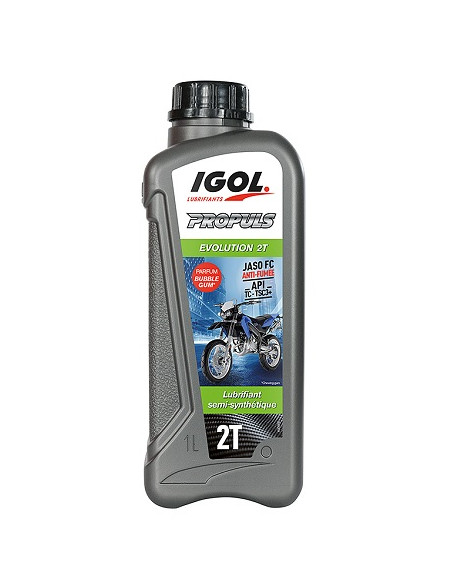 HUILE PROPULS EVOLUTION 2T SAE 30 SCOOTER  & MOTO 1L