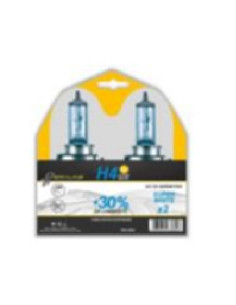 COFFRET DE 2 LAMPES H4 SUPER WHITE