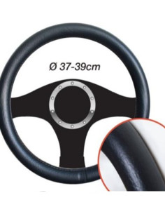 COUVRE VOLANT IMITATION CUIR DIAM37-38CM