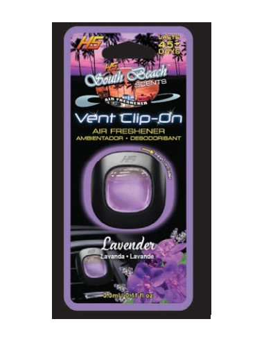 DESODORISANT VENT CLIP ON 3ML LAVANDE
