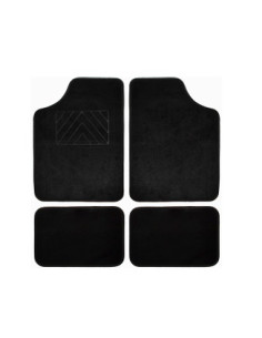 TAPIS AUTO 4 PCS VISTA TALONETTES RENFORCEEES ET ANTIDERAPANT