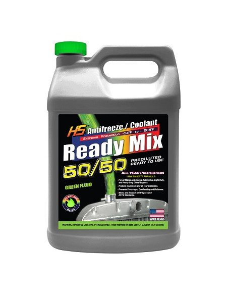 LIQUIDE REFROIDISSEMENT/ANTI-GEL READY MIX 50/50 GREEN 3.79L