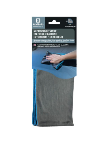 MICROFIBRE SPECIALE VITRE EN FIBRE CARBONE