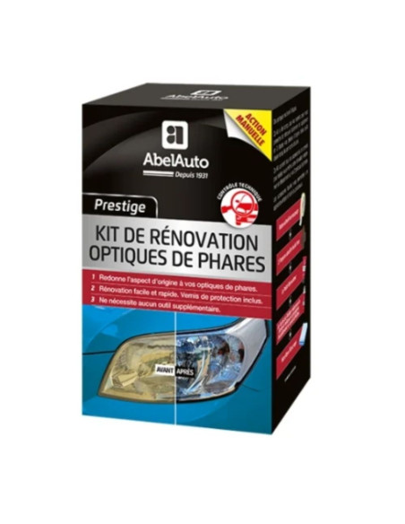 KIT RENOVATEUR OPTIQUE DE PHARES