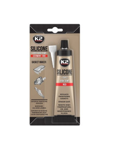 TUBE SILICONE ETANCHEISANT K2 B210N +350 °C ROUGE 85G