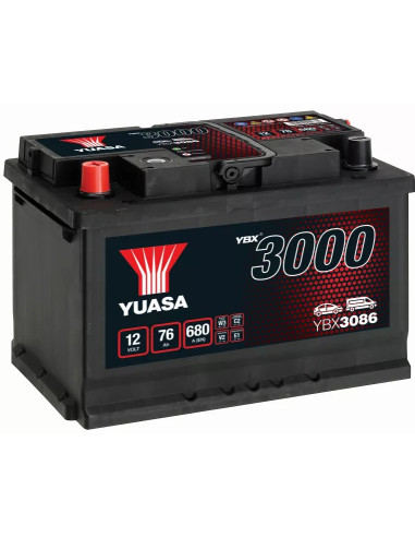 BATTERIE VOITURE  12V 75Ah  650A