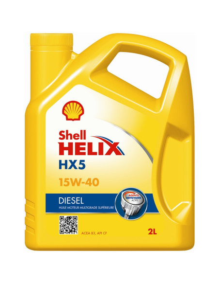 HUILE HELIX DIESEL 15W40 2 LITRES