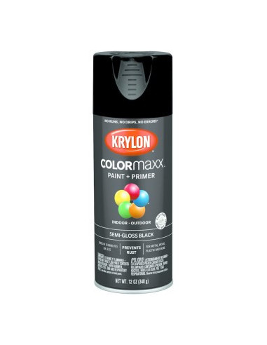 PEINTURE COLORMAXX SEMI-GLOSS BLACK