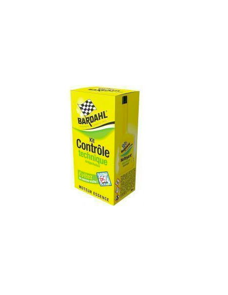 KIT CONTROLE TECHNIQUE ESSENCE NETTOYANT INJECTEURS 350 ML