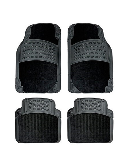 TAPIS DE SOL VOITURE 4 PIECES NOIR