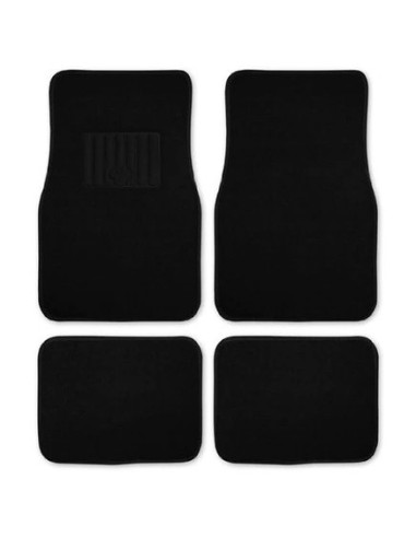 TAPIS DE SOL VOITURE 4 PIECES GRIS FONCE