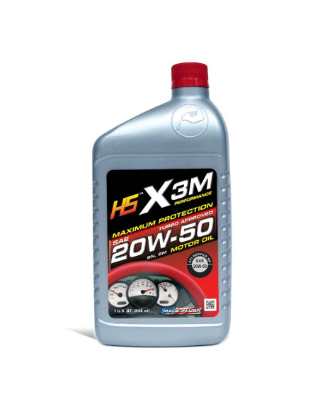 HUILE X3M MOTEUR ESSENCE 20W-50 1L