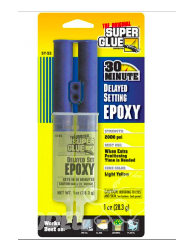 EPOXY SUPER GLUE ADHESIVE 1 OZ