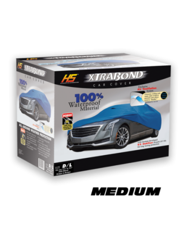 BACHE VEHICULE MEDIUM BLEU