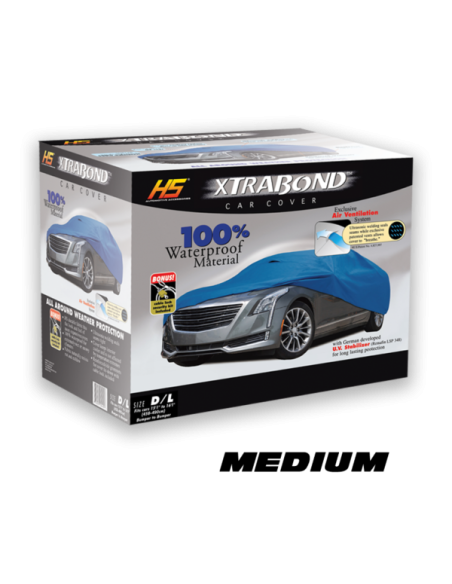 BACHE VEHICULE MEDIUM BLEU