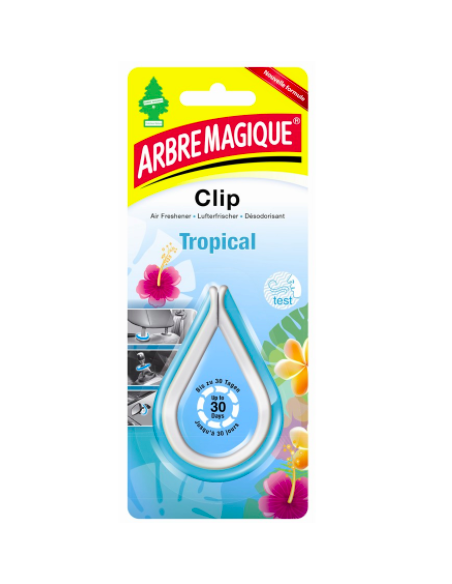 ARBRE MAGIQUE DESODORISANT CLIP TROPICAL