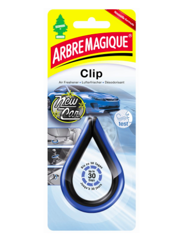 ARBRE MAGIQUE DESODORISANT CLIP NEW CAR