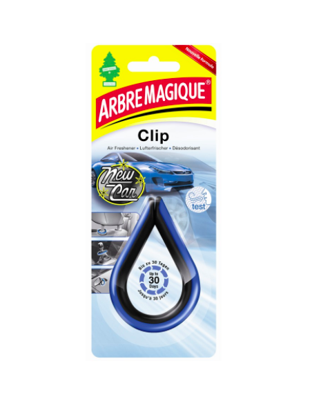 ARBRE MAGIQUE DESODORISANT CLIP NEW CAR