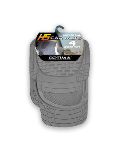 TAPIS DE SOL VOITURE 4 PIECES GRIS