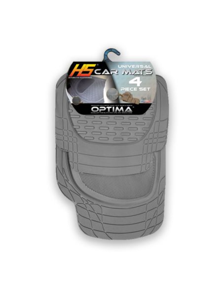 TAPIS DE SOL VOITURE 4 PIECES GRIS