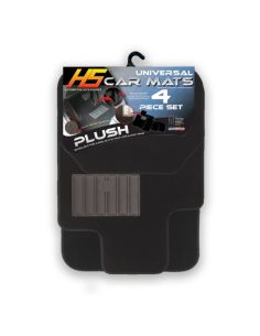 TAPIS DE SOL EN PELUCHE POUR VOITURE NOIR